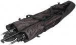 Walimex Pro Teleskop Hintergrundsystem Schwarz für Fotografie und Video, B: 120-307 cm, H: 102-256 cm - Bild 1