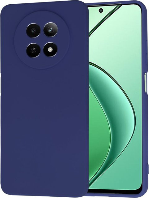 Techsuit SoftFlex Schutzhülle für Realme 12x und Realme 12 in Marineblau - Bild 1