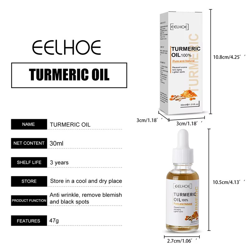 eelhoe Kurkuma Gesicht Serum mit Cur-cumin, Unisex - Bild 2
