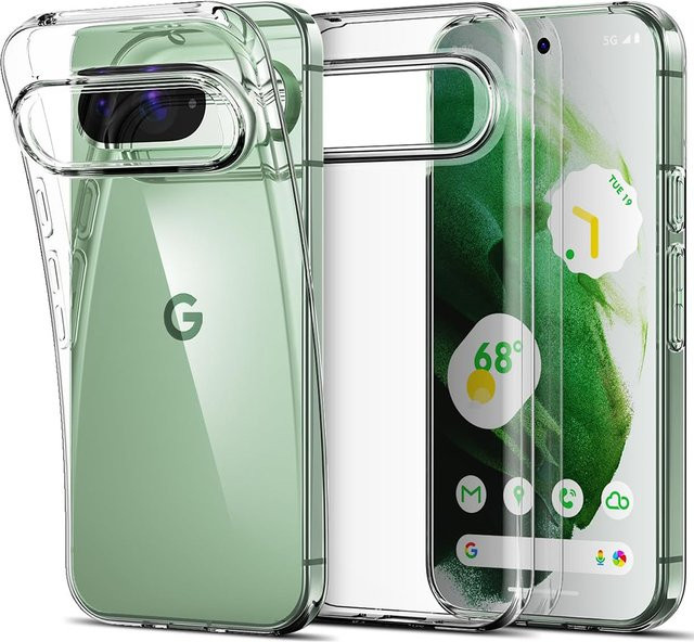 Transparente Silikonhülle für Google Pixel 10, 9, 9A, 8A, 8, 7, 7A, 6A, 6 Pro und XL – Ultradünne und weiche Schutzhülle - Bild 1
