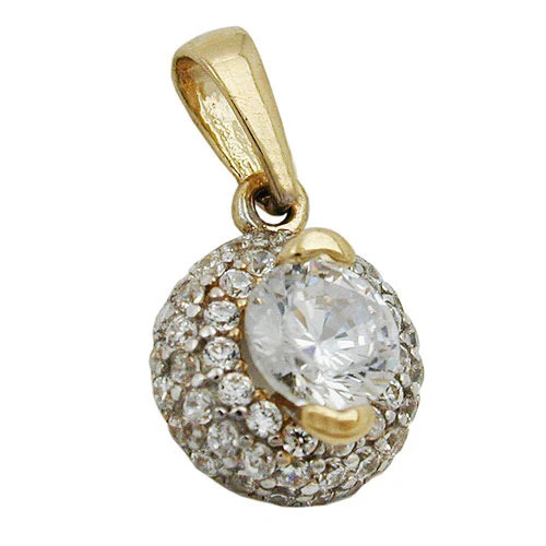 Colfem Anhänger 375 Gold, Zirkonia, Unisex - Bild 1