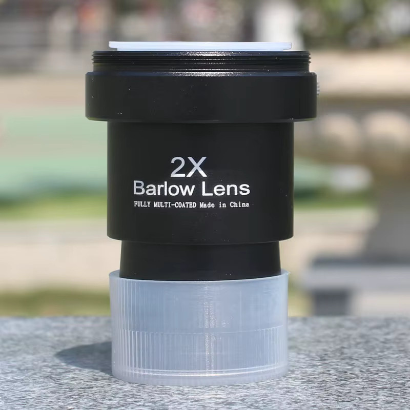 Datyson 2X Barlow-Linse W5P0083C mit mehrfach beschichteter Optik für 1,25-Zoll-Astronomie-Teleskopokular in Schwarz - Bild 2