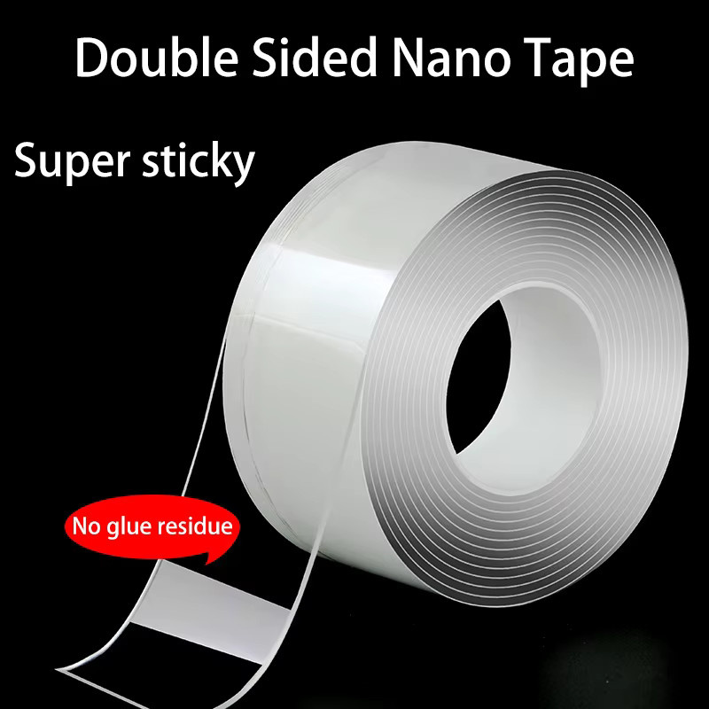Doppelseitiges NanoTape transparentes hochviskoses Klebeband ohne Rückstände - Bild 2