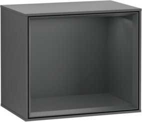 V&B Regalmodul Finion in Anthrazit, B/T/H: 41,8 x 35,6 x 27 cm - Bild 1