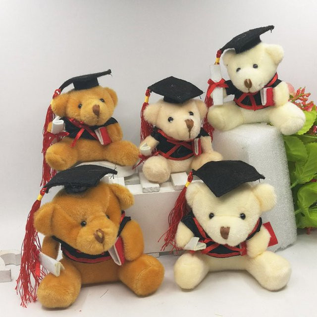 TLXT Schlüsselanhänger Plüsch-Pelz-Pompon-Doktor-Teddybär, light brown, Damen - Bild 1