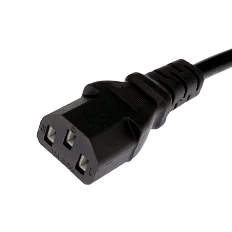 Cisco Stromversorgungskabel IEC C14 auf IEC C13 in Schwarz - Bild 2