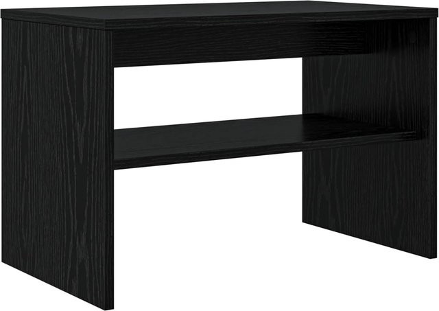 vidaXL TV-Schrank in Schwarz und Eichen-Optik aus Holzwerkstoff, B/T/H: 60 x 35 x 40 cm - Bild 1