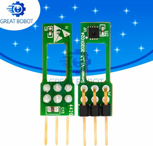SHT31-DIS Digitaler Temperatur- und Feuchtigkeitssensor mit I2C-Kommunikation von Baishundianzi in Grün - Bild 1