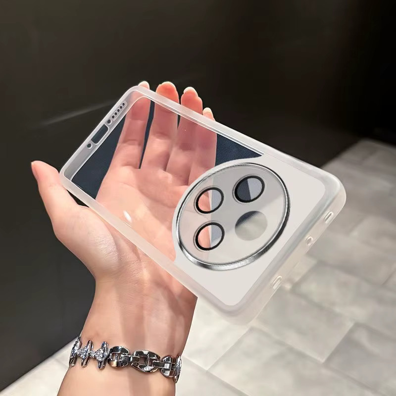 Stoßfeste Silikon Schutzhülle für Vivo T4 und Vivo IQOO Z10 5G in Transparent - Bild 2