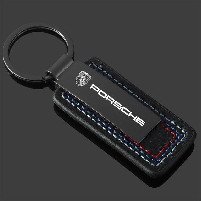 Porsche Schlüsselanhänger, 3-farbig, Unisex - Bild 1