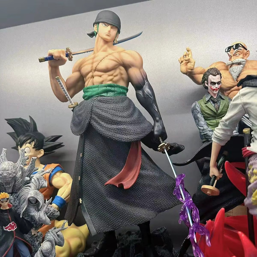 Bandai One Piece Zoro Sammlerfigur, Modell Ornament, 50cm - Bild 3