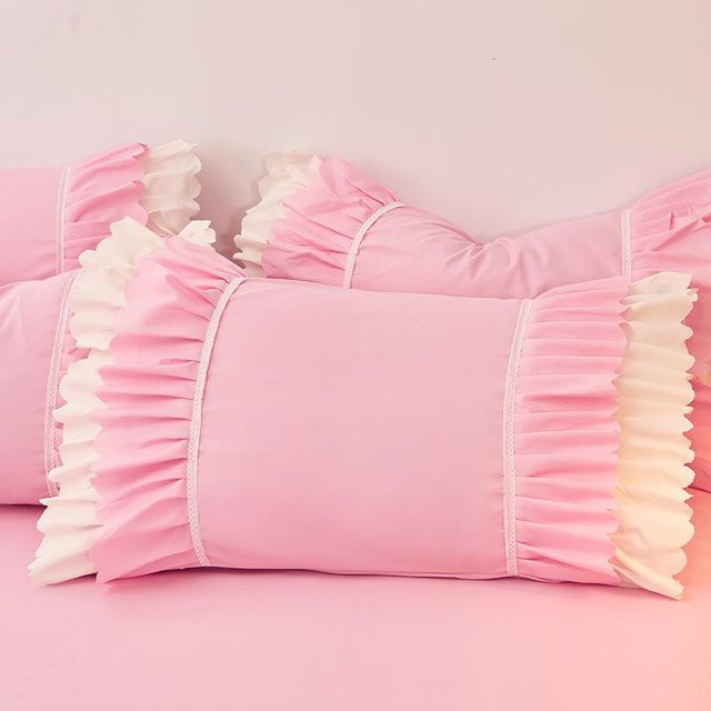 2er-Set dekorative Kissenbezüge von Yiran Furniture aus superweichem Polyester, rechteckig, B: 48 cm, L: 74 cm - Bild 1