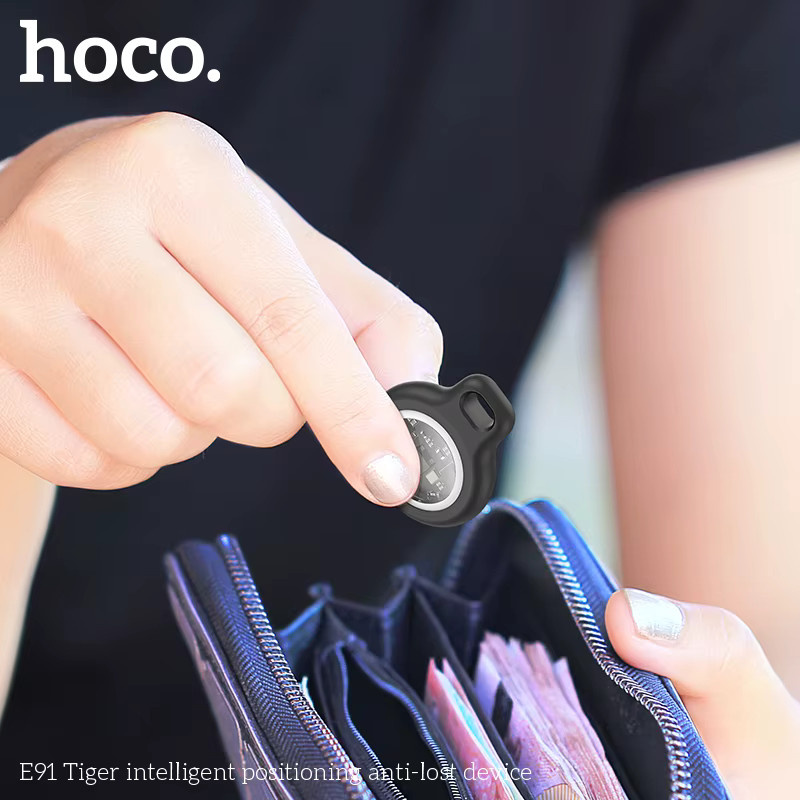 HOCO E91 Smart Airtag GPS-Ortungsgerät in Weiß mit Hülle für iPhone Find My zur Ortung von Haustieren, Schlüsseln oder Kindern - Bild 4