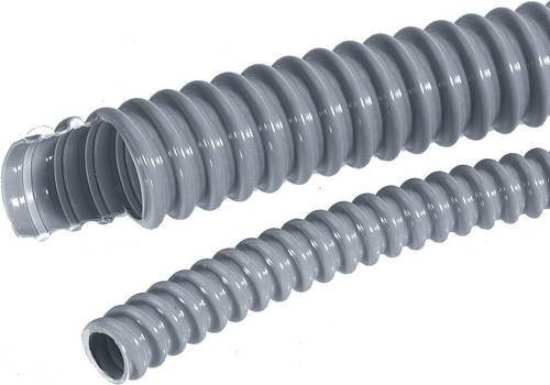 LAPP SILVYN EL 22X27,7 Wellrohr Silber-Grau RAL 7001 - Bild 1
