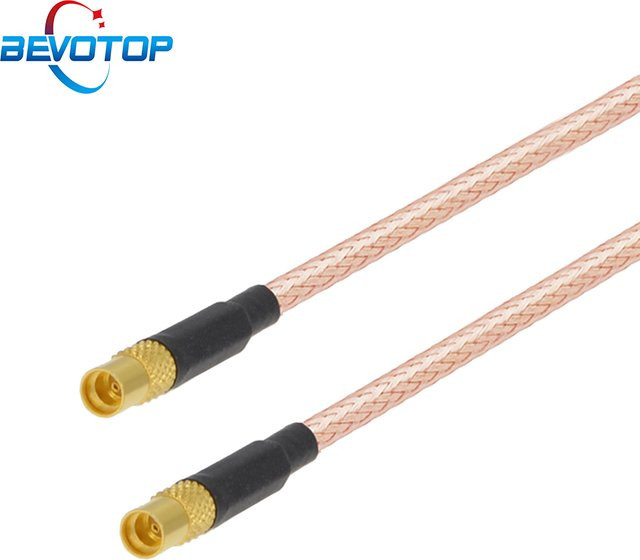 10 Stück BEVOTOP MMCX auf MMCX Koaxial-Verlängerungskabel RG316 gerade MMCX Buchse auf MMCX Buchse RF Koax Jumper Pigtail-Kabel - Bild 1
