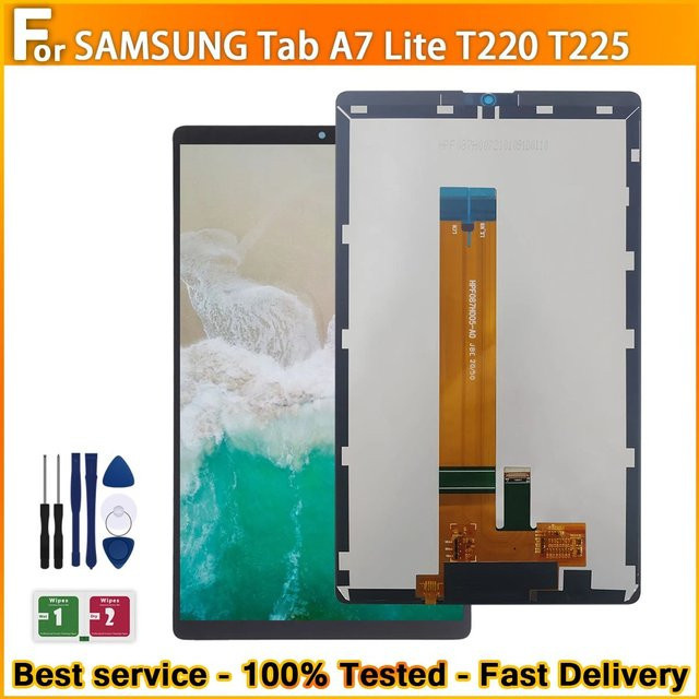 Samsung Galaxy Tab A7 Lite 2021 SM-T220 SM-T225 LCD-Display Touchscreen Ersatz - Bild 1