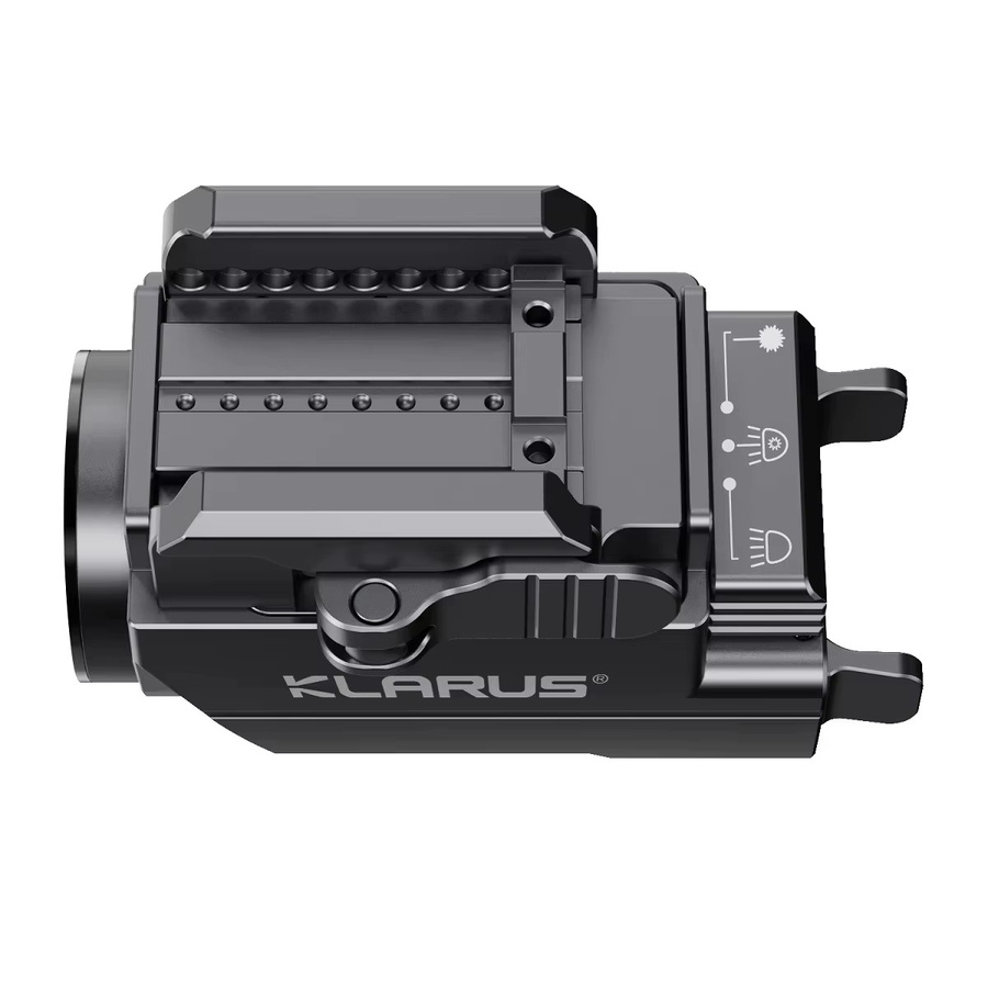 Klarus GL2 taktische 2-in-1 Taschenlampe und Laterne mit 1000 Lumen LED in Schwarz - Bild 4