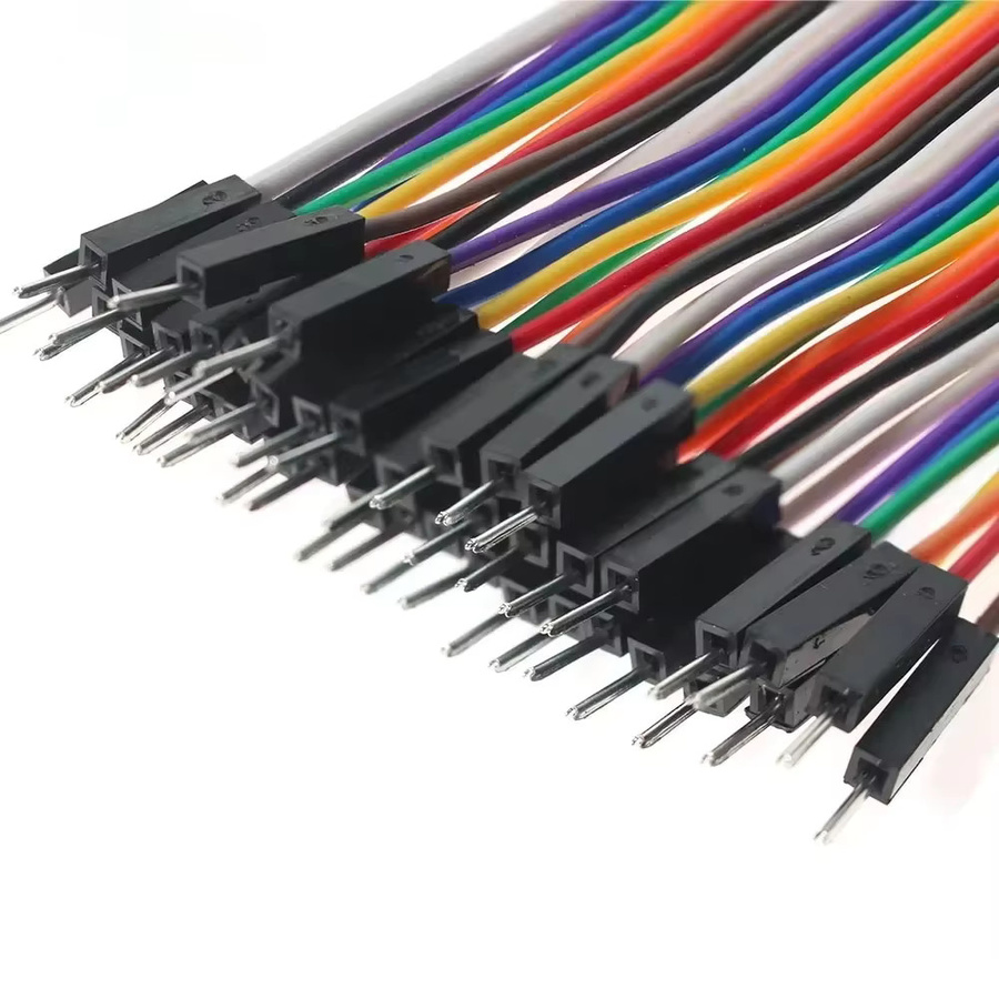 Dupont-Leitung Überbrückungsdraht Set für Arduino und DIY-Elektronik, Mehrfarbig, 10 cm - Bild 3
