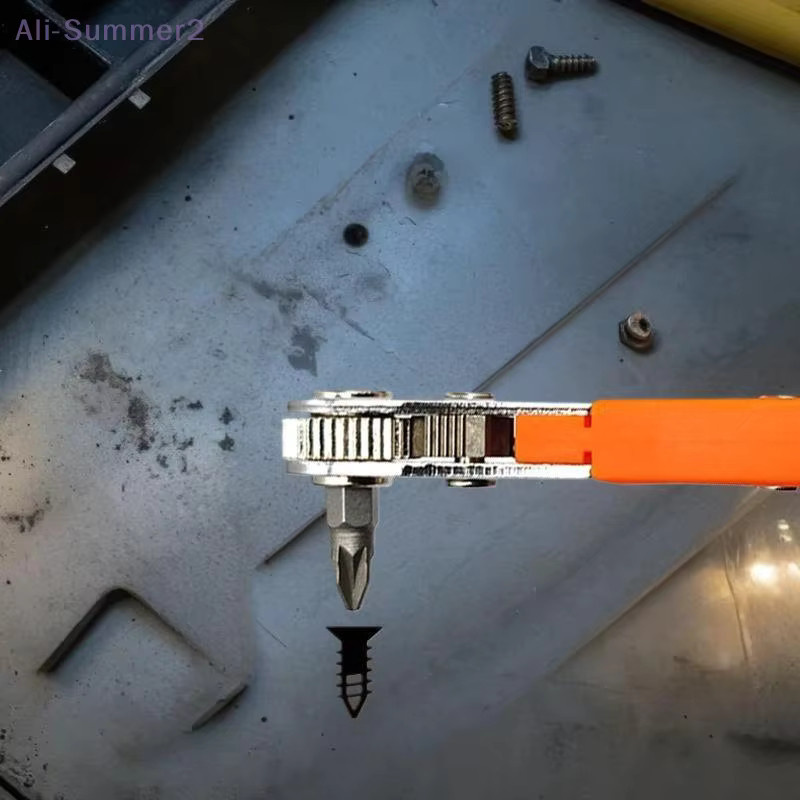 Swiftness Mini-Ratschenschlüssel als Mehrzweck-Steckschlüssel und Schraubendreher für DIY-Arbeiten - Bild 2