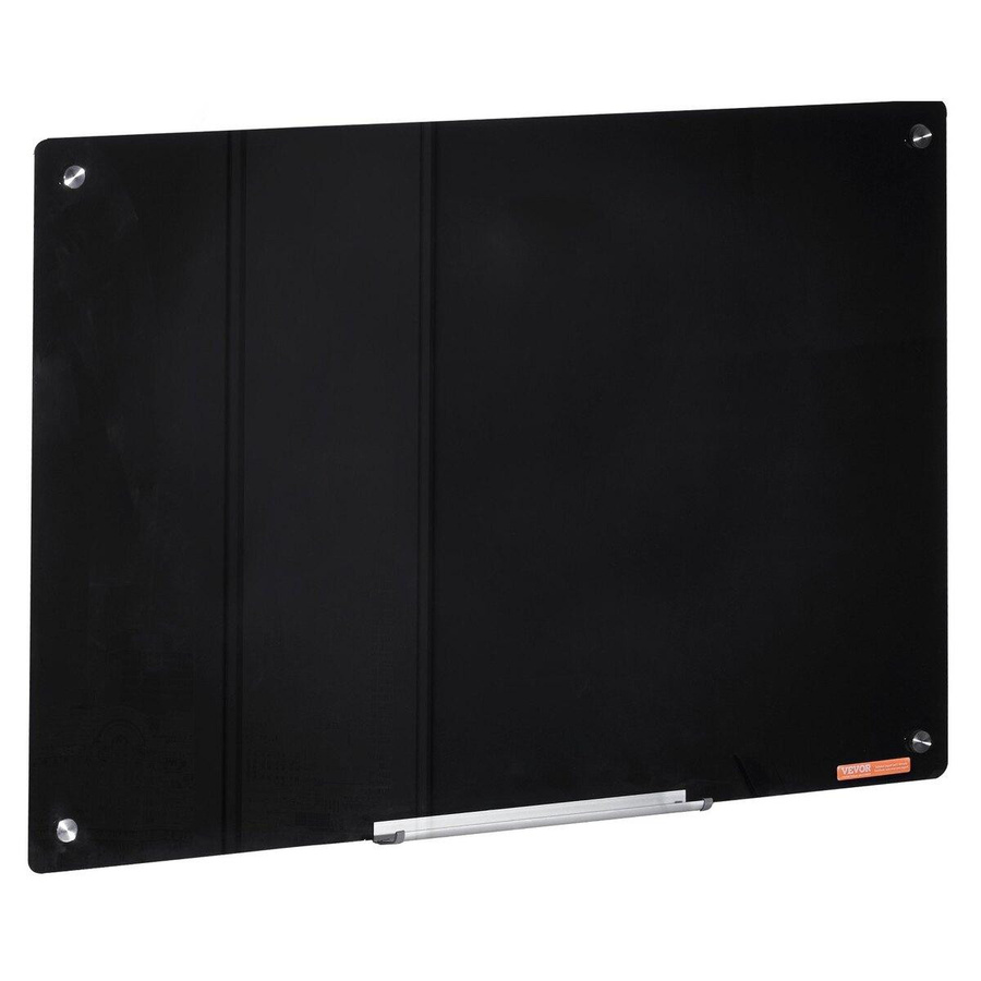 Magnetisches Glas-Whiteboard von Buying Solutions, MB, rahmenlos, Schwarz, B/H: 36 x 24 cm, inklusive Stiftehalter, Schwamm und 2 Markern - Bild 8