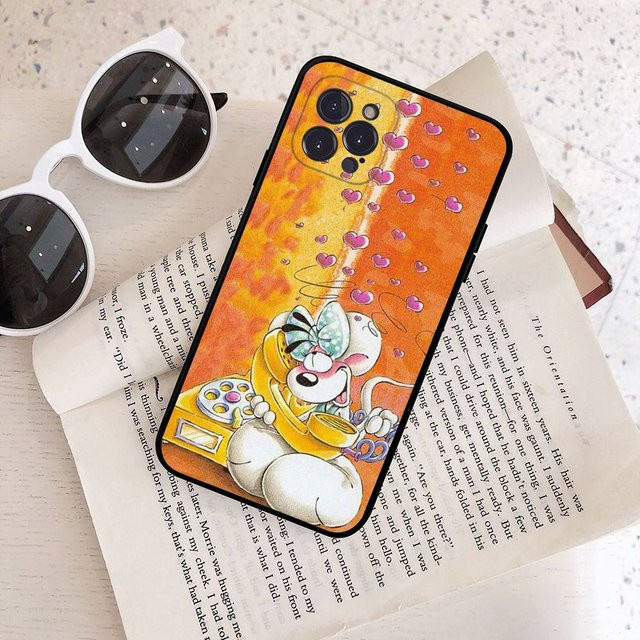 Diddl Handyhülle im Cartoon-Design für iPhone 11 bis iPhone 17 Pro Max, Multicolor - Bild 1