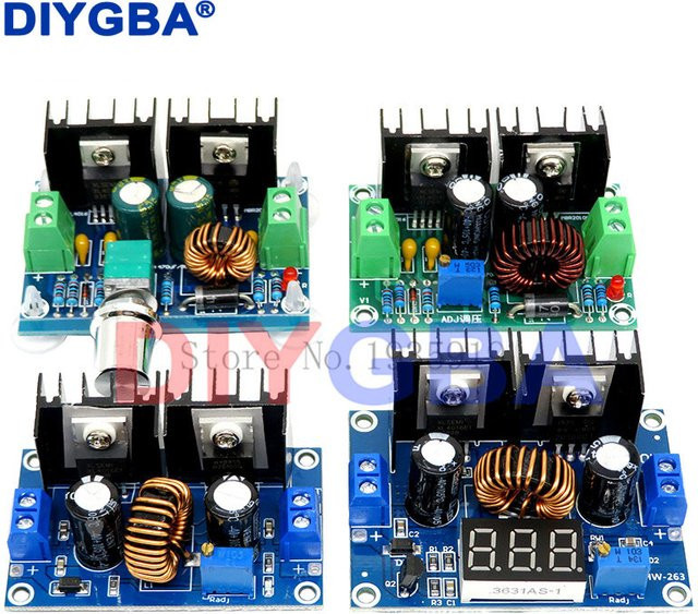 DNIGEF XH-M401 XL4016E1 DC-DC Step-Down-Buck-Wandler Digitaler PWM Spannungsregler 4-40V 8A - Bild 1