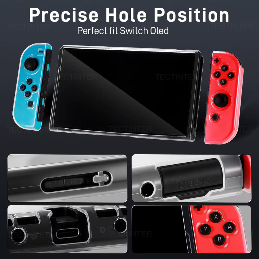 Transparente TPU-Schutzhülle für deine Nintendo Switch OLED Konsole - Bild 3