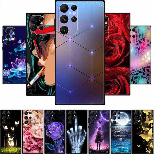 Samsung Galaxy S24 Ultra Silikon Schutzhülle in Schwarz - Bild 1