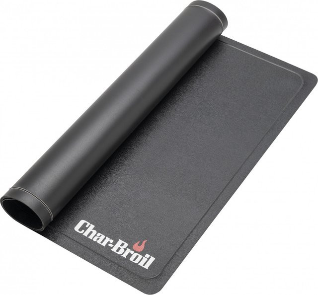 Char-Broil Grillmatte aus PVC in Schwarz mit abgesenkten Rändern - Bild 1