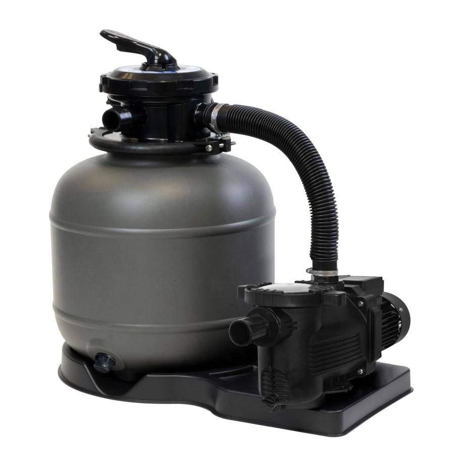 mediPOOL Sandfilteranlage SF 133 in Grau mit Sandfiltration - Bild 2