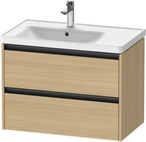 Duravit Waschtischunterschrank Ketho.2 in Weiß, B/T/H: 78,4 x 45,5 x 54,9 cm - Bild 1