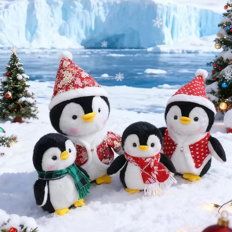 MIAOOWA Pinguin Plüschtier, Plüschpuppe, Bunt / Mehrfarbig - Bild 1