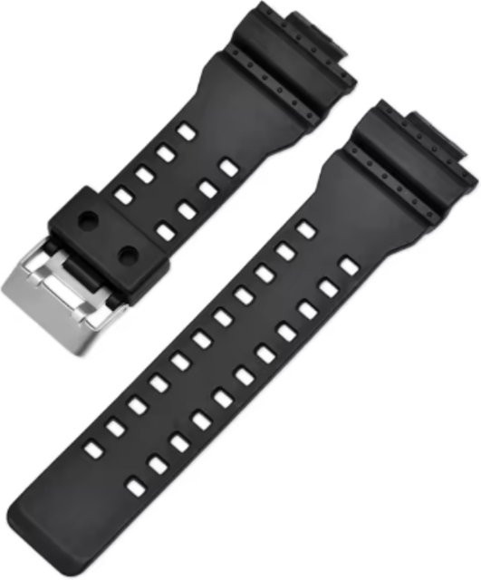 Casio Uhrenarmband, Harz, Schwarz, Unisex - Bild 1