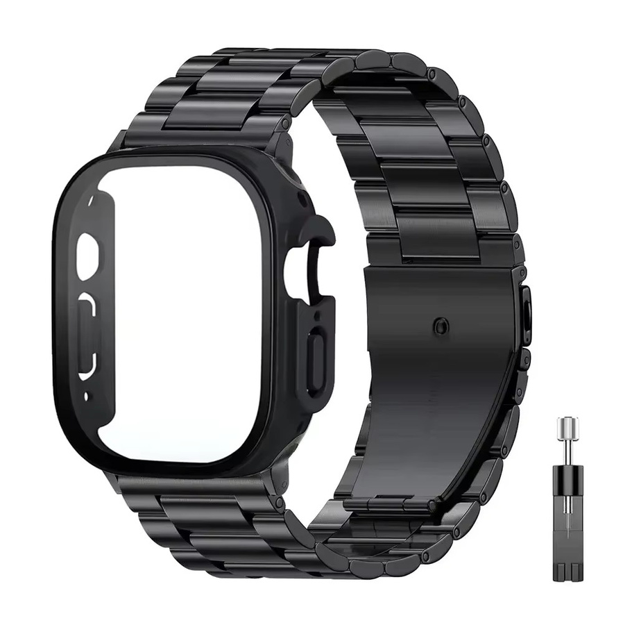 VATMENS Uhrenarmband Edelstahl, Titanlegierung, Silber, Unisex - Bild 3