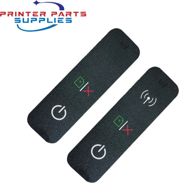 10er Set Panel Film Aufkleber in Schwarz kompatibel mit HP 108, 108W, 103W, 108A und 103A - Bild 1