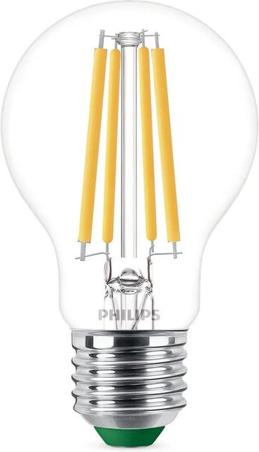 Philips LED-Leuchtmittel E27 2er Set, 4W, 840lm, Glühlampenform - Bild 1