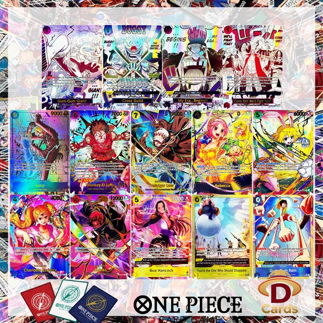 Bandai One Piece Card The Best Vol.2 Manga Spezial Event Karten, Luffy Sanji Replika Anime Sammelkarten - Bild 1