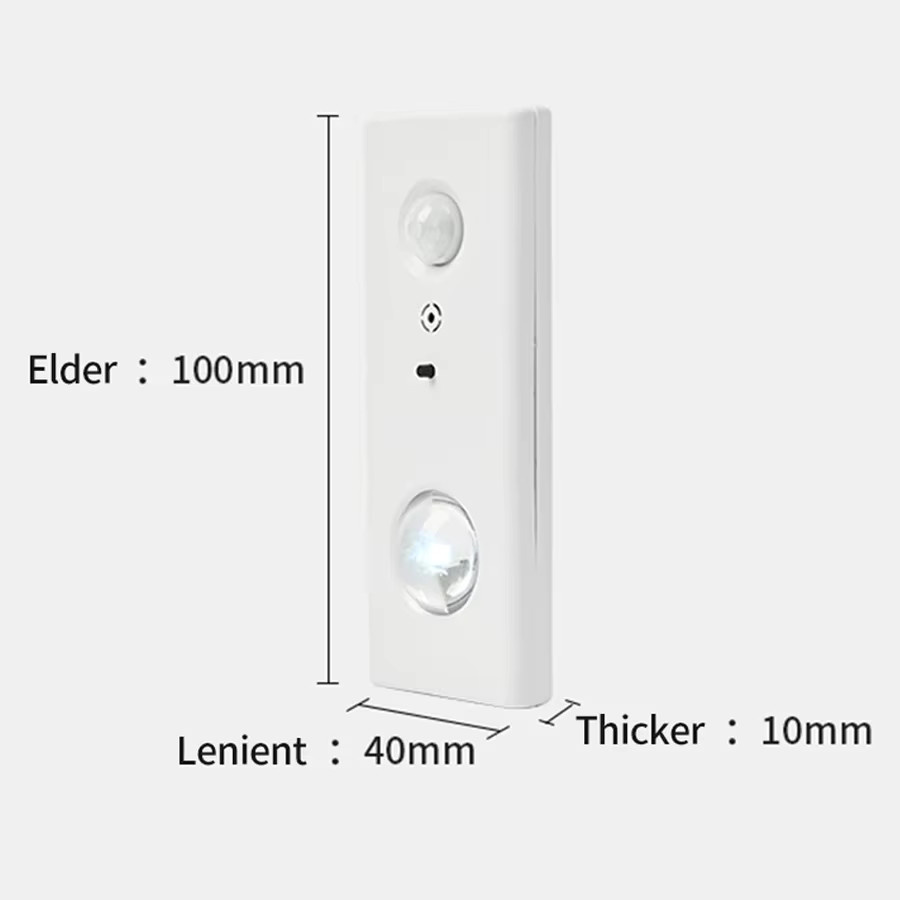 GGBEE Wiederaufladbare LED-Unterbauleuchte mit Bewegungssensor, Fernbedienung und Timer in Weiß für Küche, Kleiderschrank und Schlafzimmer - Bild 5