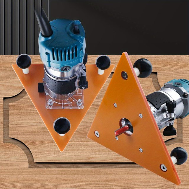 GDART Nut Balance Board Flip Plate Orange Dreieckige Fräsplatte zum Schlitzen und Anfasen - Bild 1