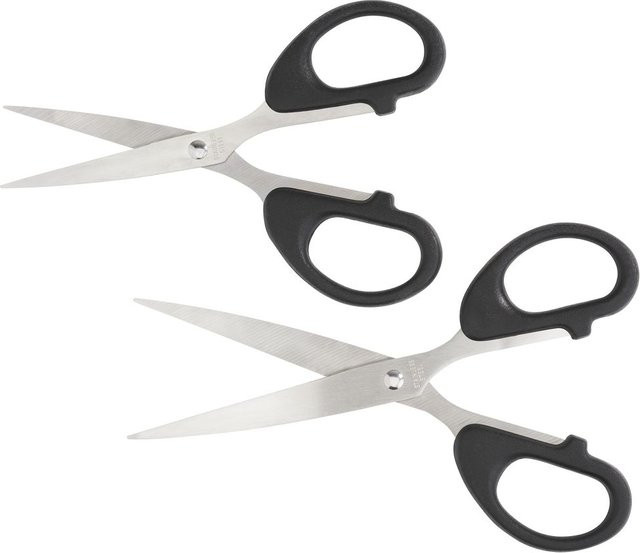 VBS Bastelschere Spitz 2er-Set aus Edelstahl in Silber - Bild 1