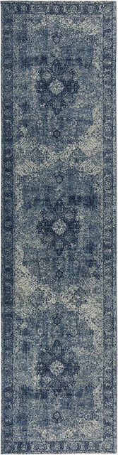 Läufer Orient Blau Kadima Design mit Orientmuster B/T: 60 x 230 cm - Bild 1