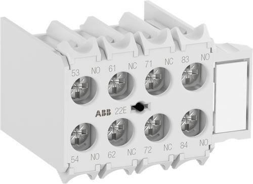 ABB MACN431AR Hilfsschalter in Weiß mit 3 Schließern und 1 Öffner - Bild 1