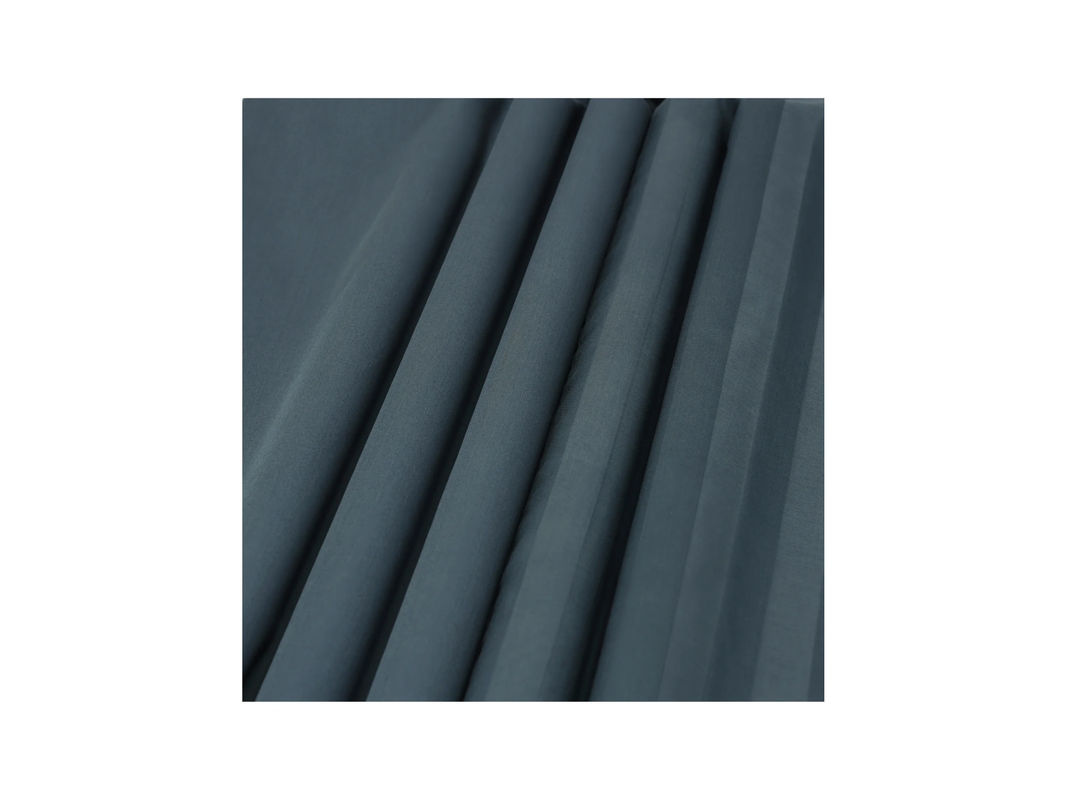 LIVARNO Mako-Satin Bettwäsche Set Blau mit Bettbezug und Kissenbezug aus Baumwolle und Viskose, B/H: 135 x 200 cm, Kissenbezug: 80 x 80 cm - Bild 2