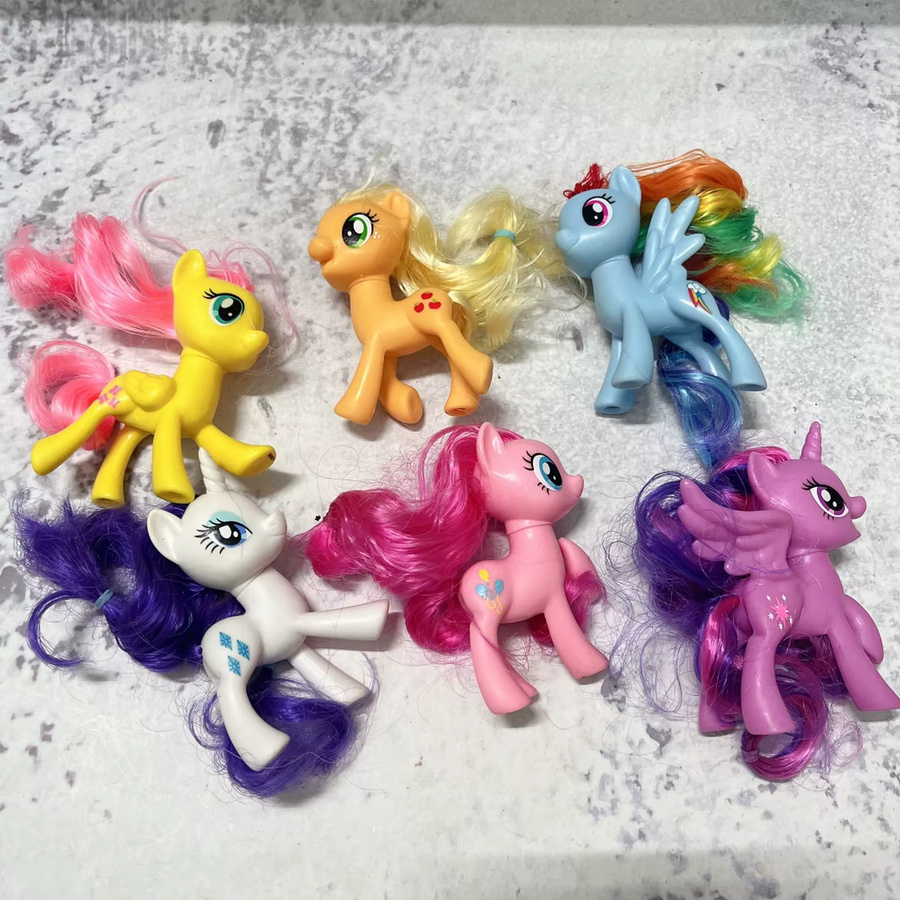 Hasbro My Little Pony Actionfiguren Rainbow Dash Twilight Sparkle Applejack, Puppen - Bild 2