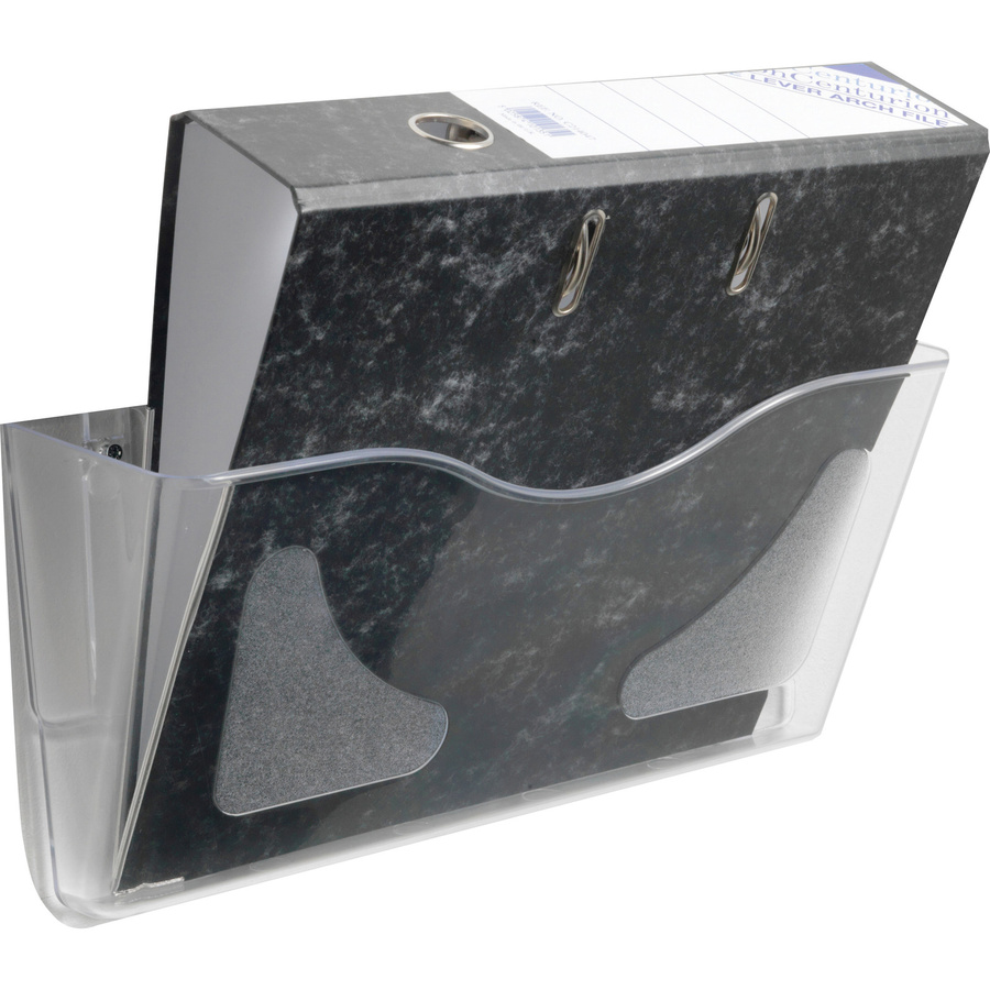 Deflecto DocuPocket Prospekthalter DIN A4 quer, 1 Fach, transparent - Bild 2