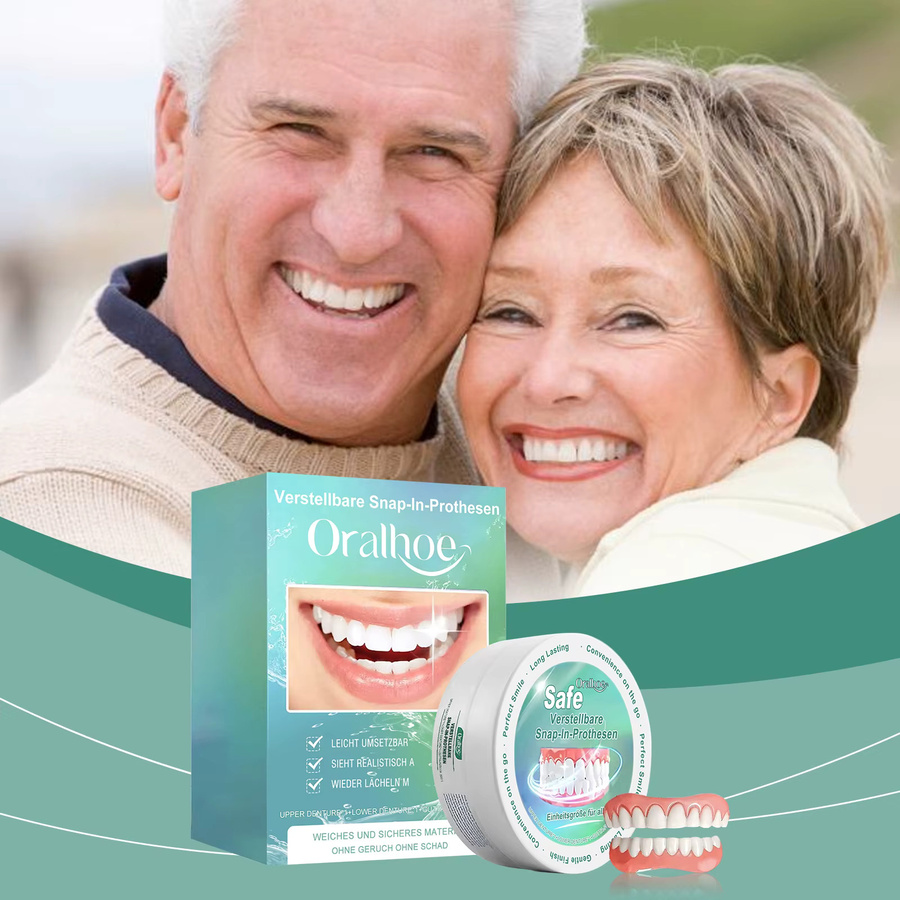 Oralhoe Veneers Set, obere und untere Zahnprothesen, weich - Bild 2