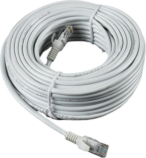 Ninth World Cat5e Ethernet LAN Patchkabel mit RJ45 Stecker in Blau - Bild 1