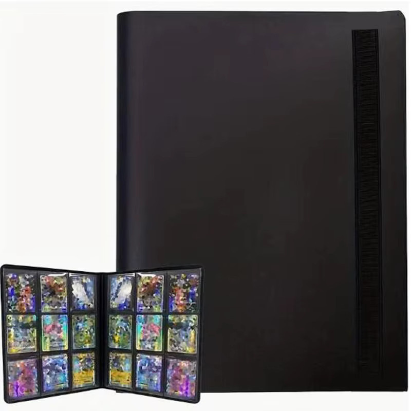 Sammelalbum für Kartenbinder in Grün mit 160, 360 oder 480 Seiten und 4, 9 oder 12 Taschen für deine Sammelkarten - Bild 2