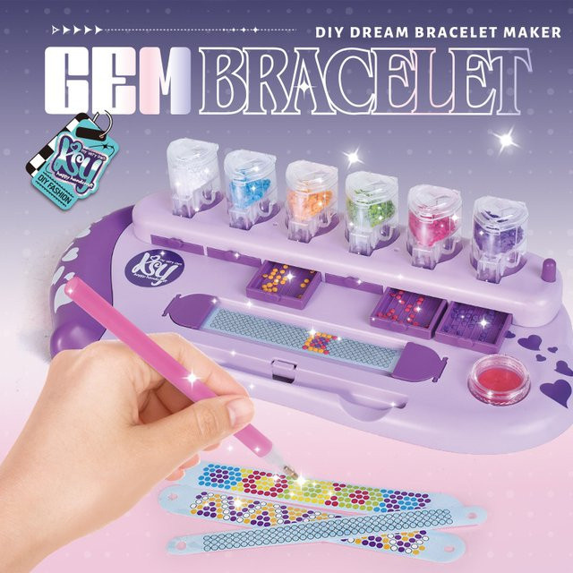 GGbell Kinder-DIY-Puzzle, Diamant-gewebtes Armband, ab 6 Jahren - Bild 1