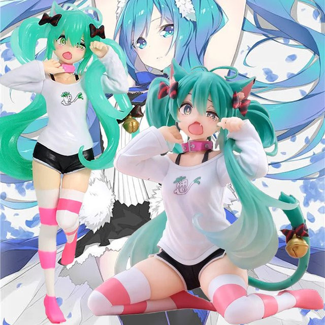 Bandai Hatsune Miku Katze Ohr Serie, Puppe Figur, Einzelfigur - Bild 1